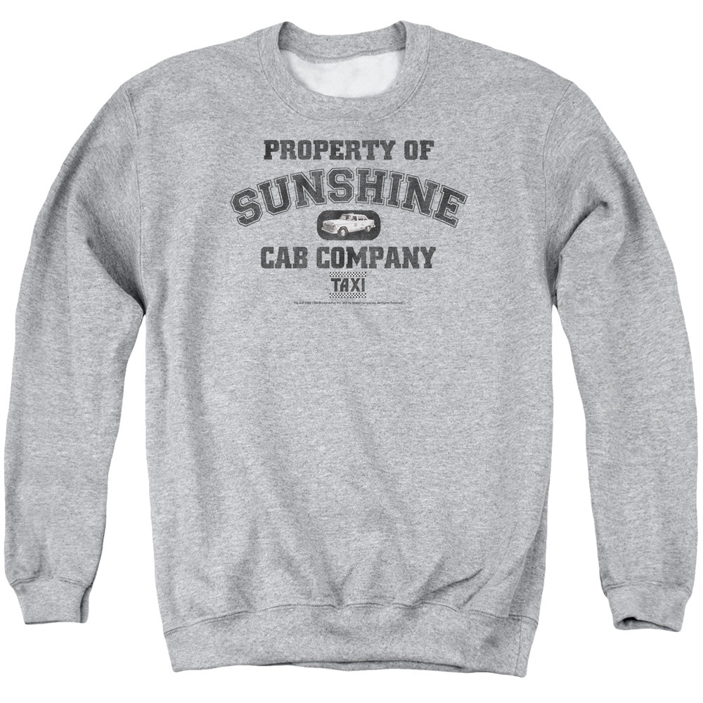 Taxi Property of Sunshine Cab Company Crewneck Sweatshirt