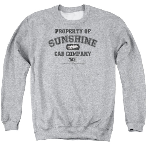Taxi Property of Sunshine Cab Company Crewneck Sweatshirt