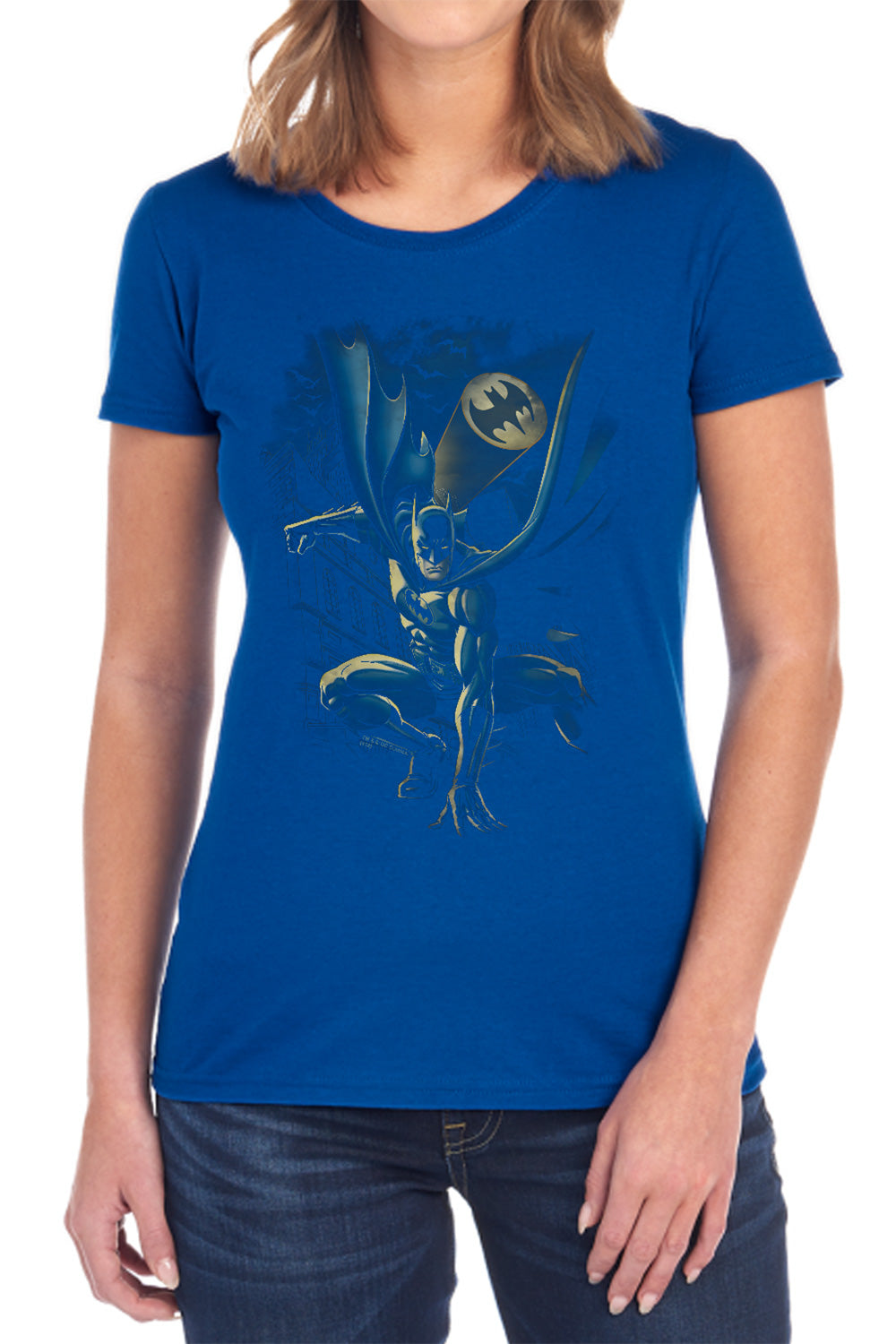 Batman Calling All Bats Womens T-Shirt