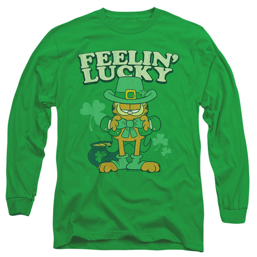 Garfield Feelin Lucky Long Sleeve T-Shirt