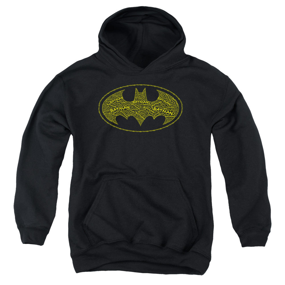 Batman Type Logo Youth Hoodie