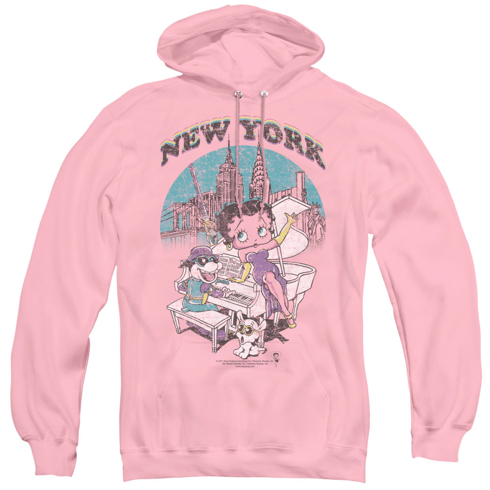 Betty Boop Singing in NY Pullover Hoodie