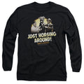 Abbott and Costello Horsing Around Long Sleeve T-Shirt