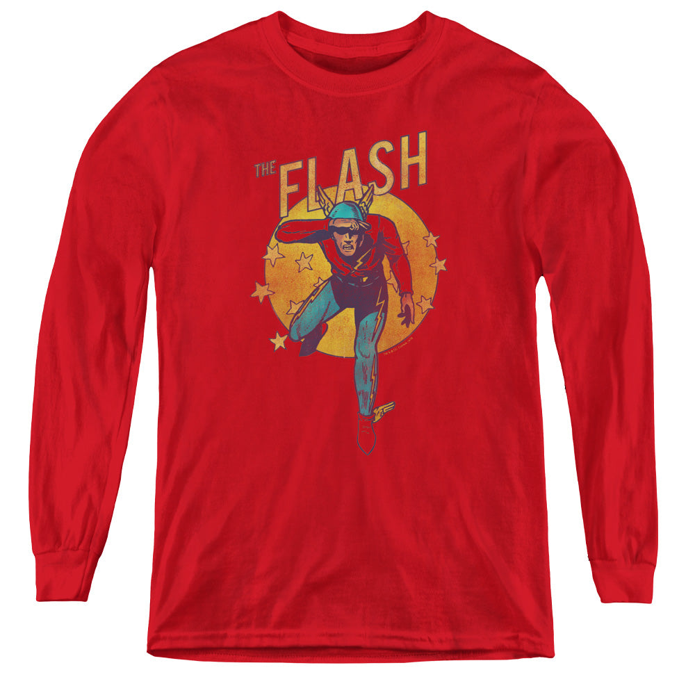 The Flash Circle & Stars Youth Long Sleeve T-Shirt