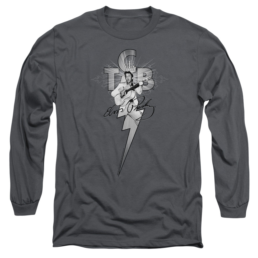 Elvis Presley Tcb Ornate Long Sleeve T-Shirt