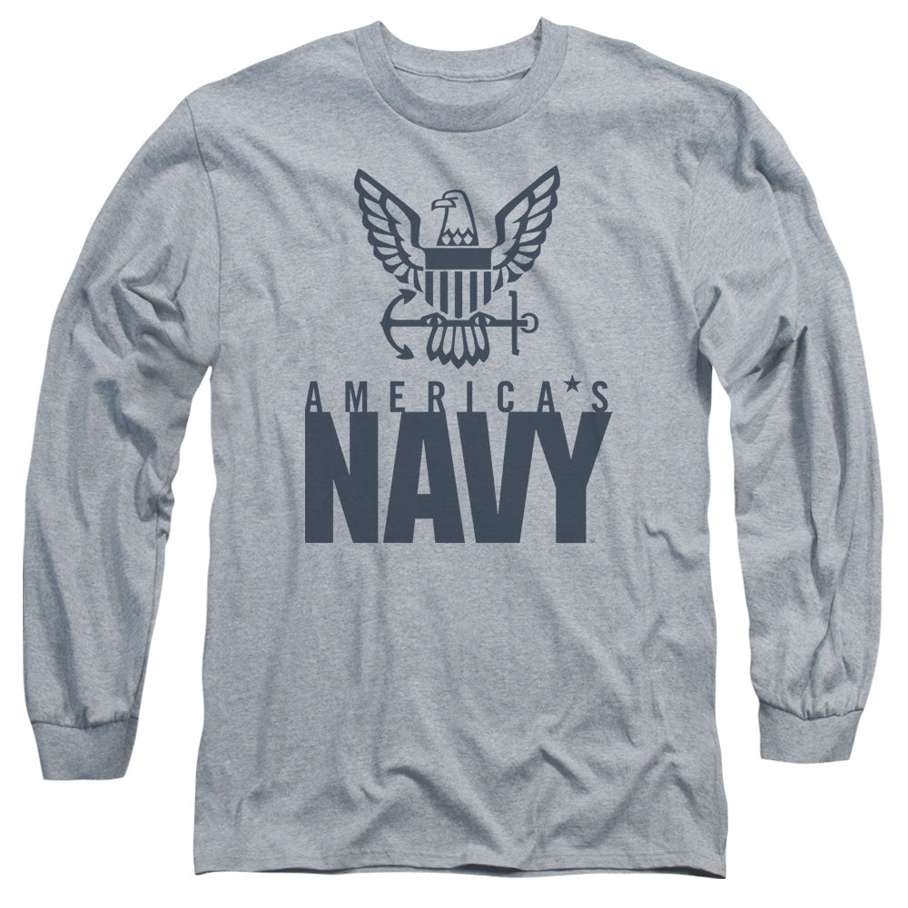 U.S. Navy Eagle Logo Long Sleeve T-Shirt