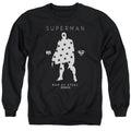 Superman Star Silhouette Crewneck Sweatshirt