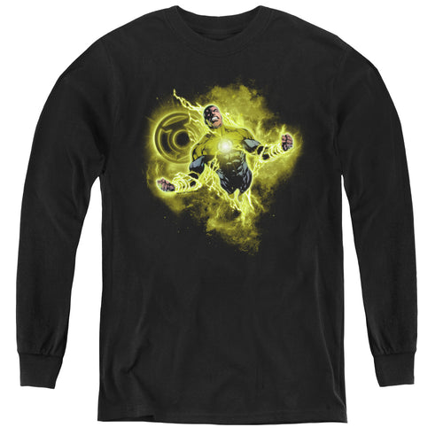 Green Lantern Lantern Nebula Youth Long Sleeve T-Shirt