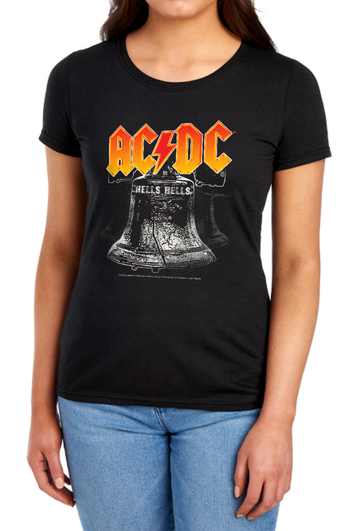 AC/DC Hells Bells Womens T-Shirt