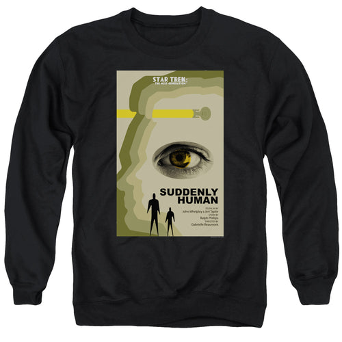Star Trek Suddenly Human Black Crewneck Sweatshirt