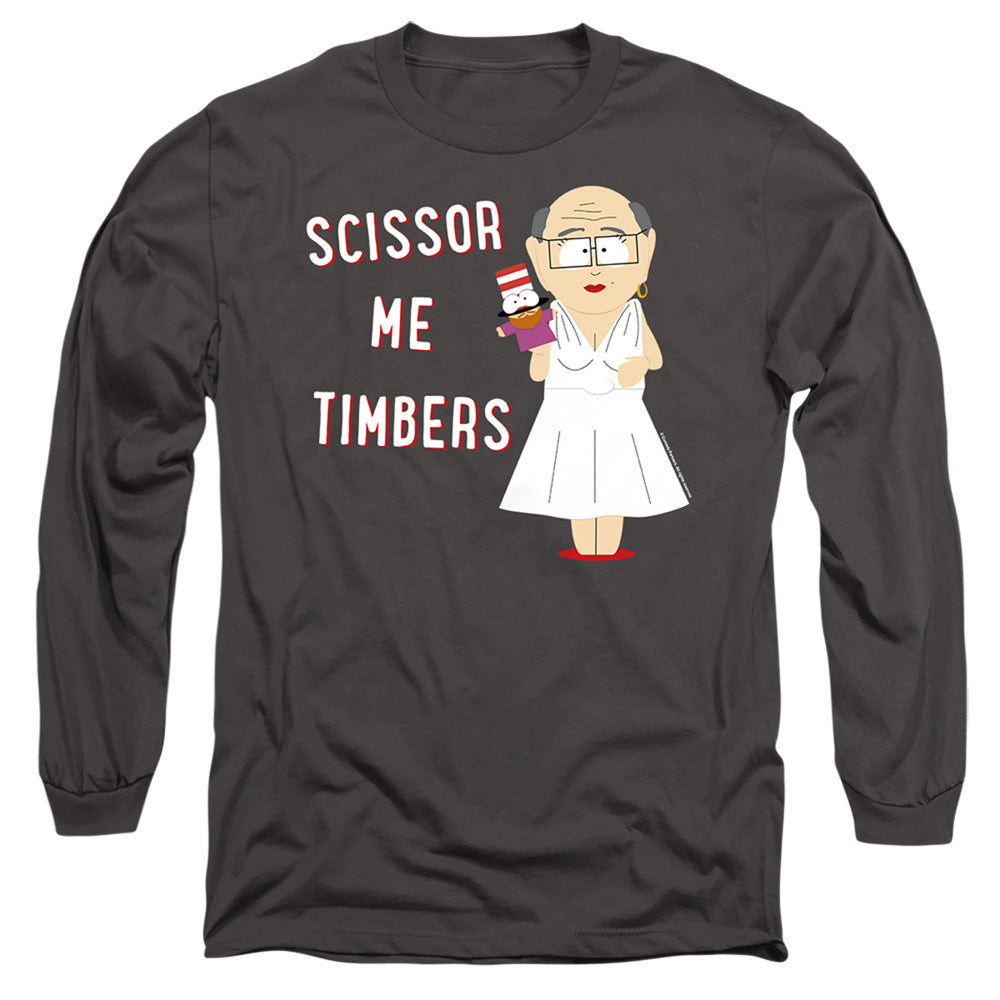 South Park Scissor Me Timbers Long Sleeve T-Shirt