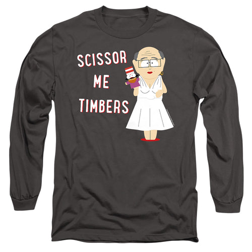 South Park Scissor Me Timbers Long Sleeve T-Shirt