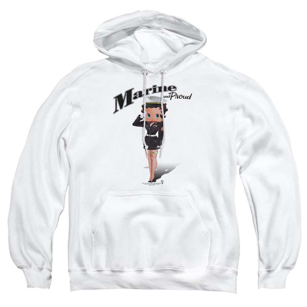 Betty Boop Marine Boop Pullover Hoodie