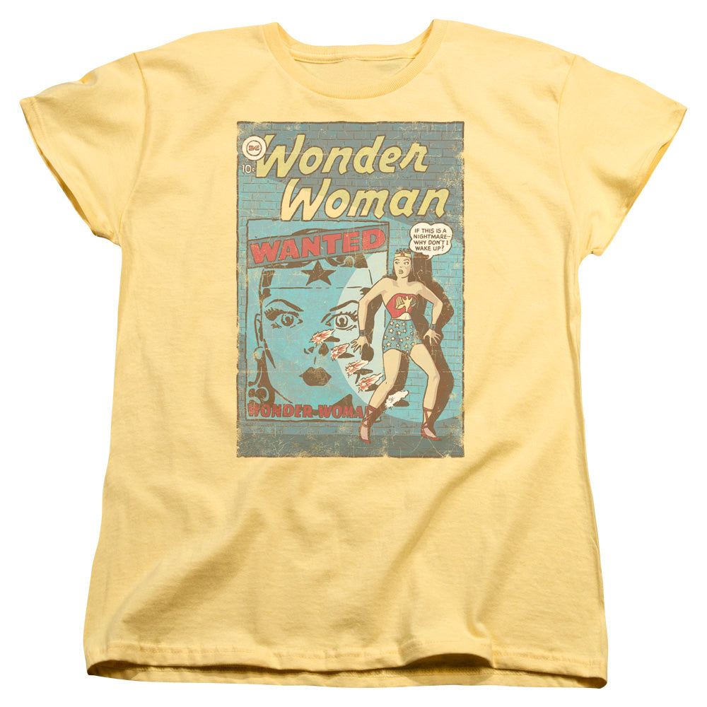 DC Comics Ww Wanted Womens T-Shirt