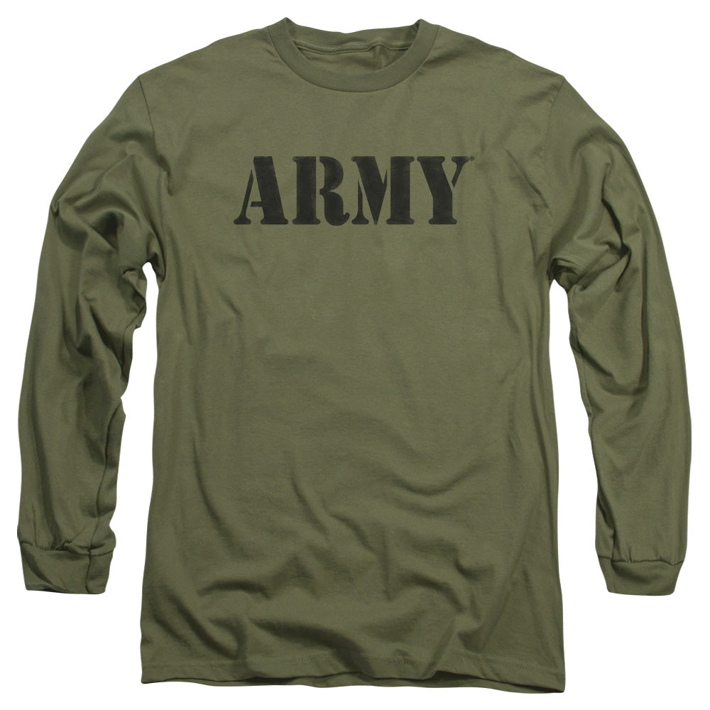 US Army Stencil Long Sleeve T-Shirt