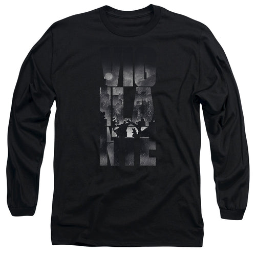 Batman v Superman Rainy Viglante Long Sleeve T-Shirt