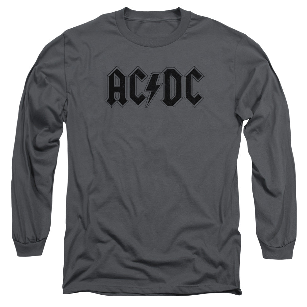 AC/DC Worn Logo Long Sleeve T-Shirt