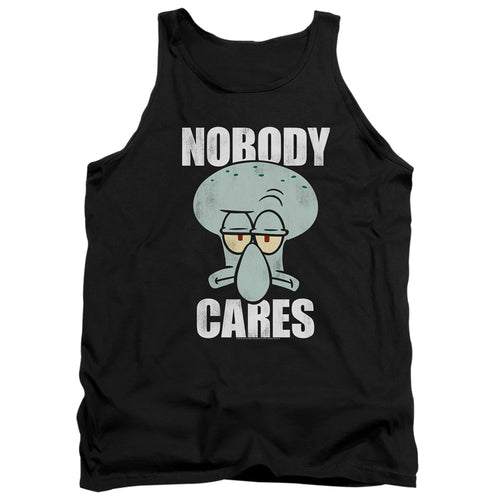 Spongebob Squarepants Nobody Cares Meme Tank Top
