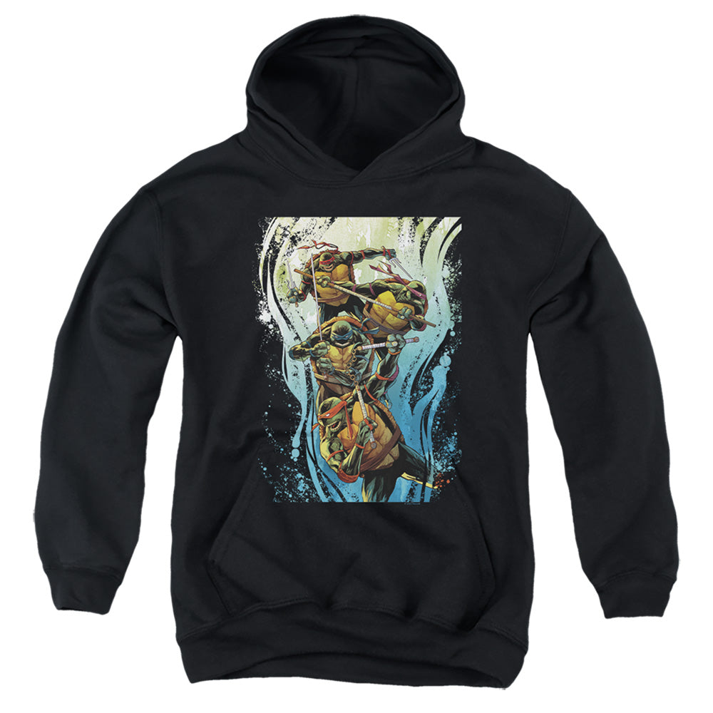 Teenage Mutant Ninja Turtles Cool Rainbow Warriors Youth Hoodie