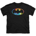 Batman Tie Dye Batman Logo Youth/Toddler T-Shirt