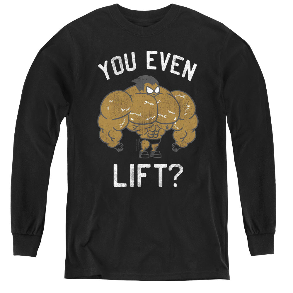 Teen Titans Go! You Lift Youth Long Sleeve T-Shirt