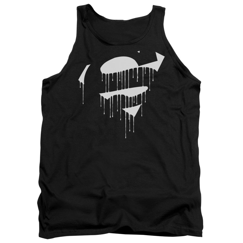 Superman Dripping Shield Tank Top