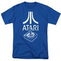 Atari Joystick Logo Royal Blue T-Shirt