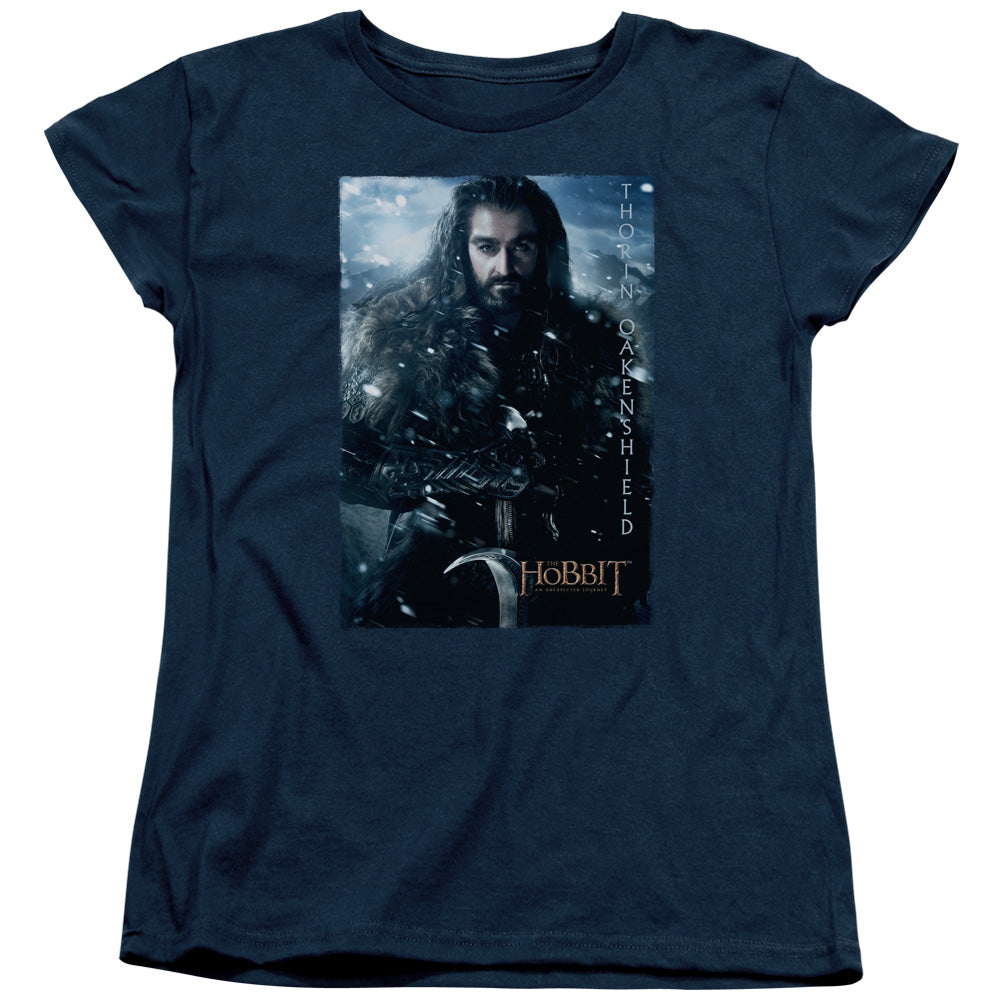 The Hobbit Thorin Poster Womens T-Shirt