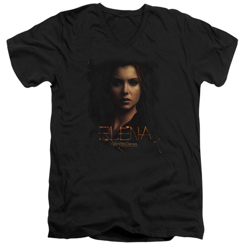 The Vampire Diaries Elena Smokey Veil V-Neck T-Shirt