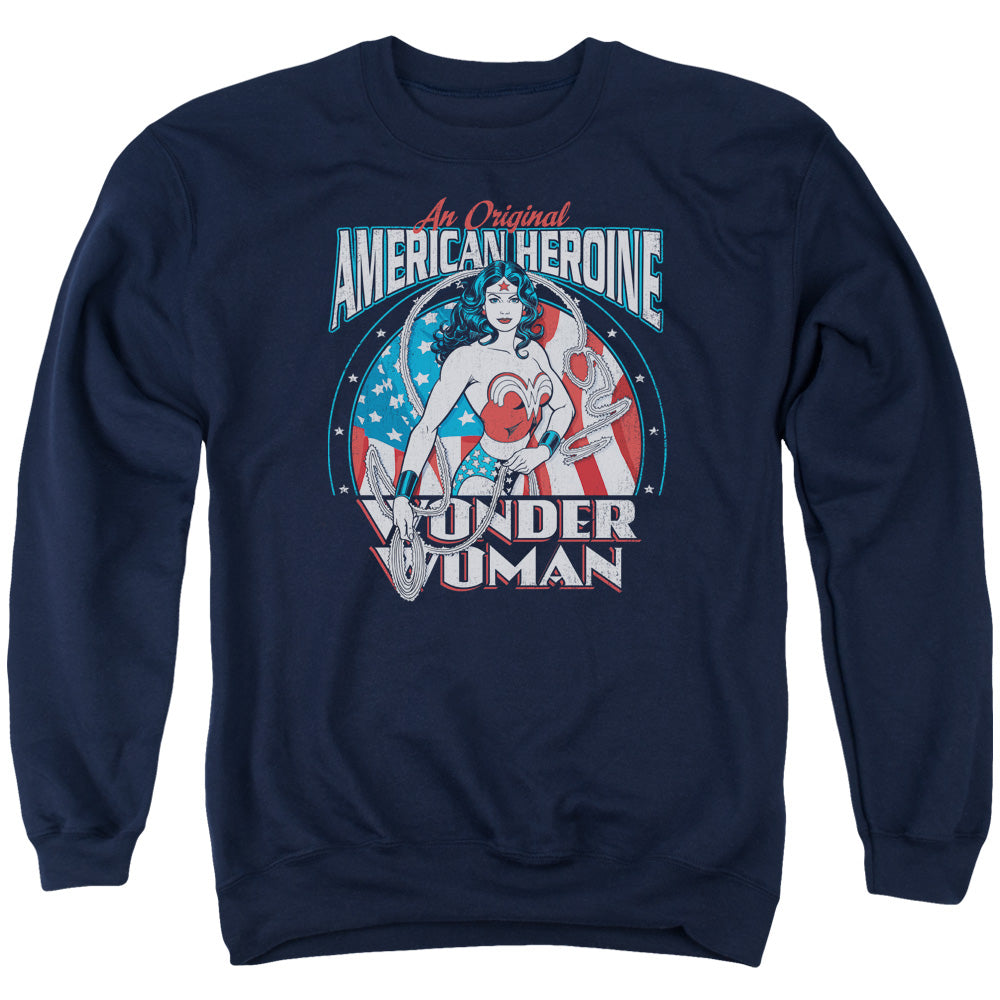 DC Comics American Heroine Crewneck Sweatshirt