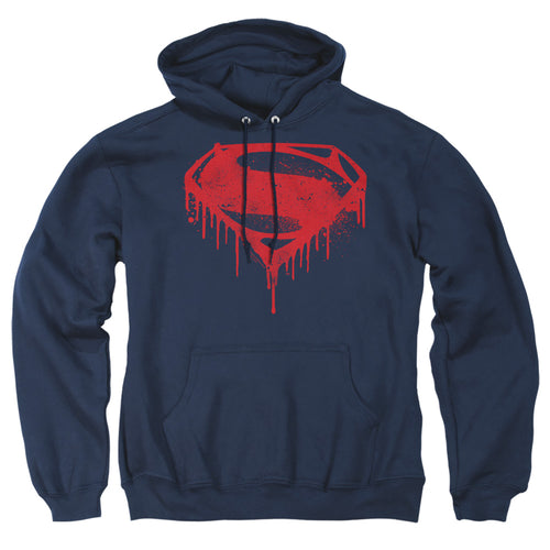 Batman v Superman Splattered Pullover Hoodie