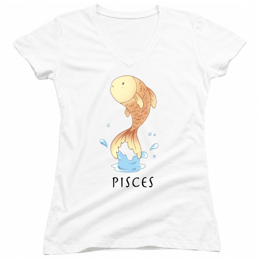 Cute Pisces White
