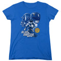 Mighty Morphin Power Rangers Blue Ranger Womens T-Shirt
