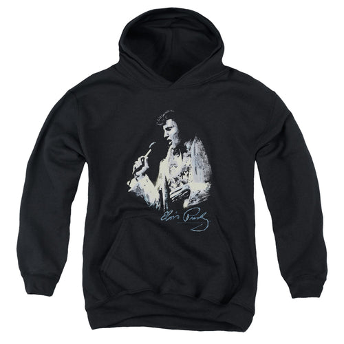 Elvis Presley Painted King Youth Hoodie