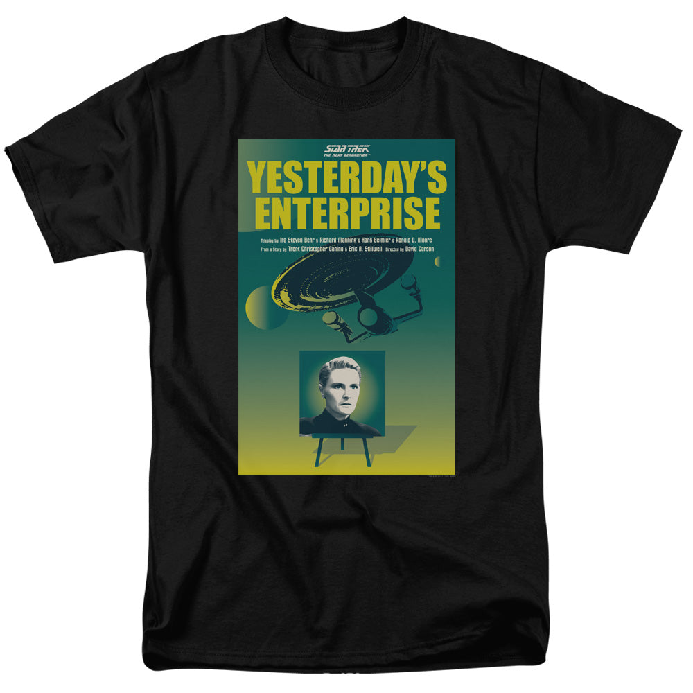 Star Trek Yesterday's Enterprise Black T-Shirt