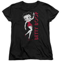 Betty Boop Classic Silhouette Womens T-Shirt