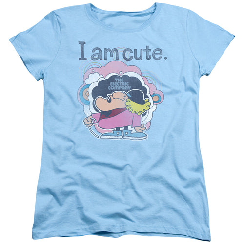 Electric Company I Am Cute Womens T-Shirt