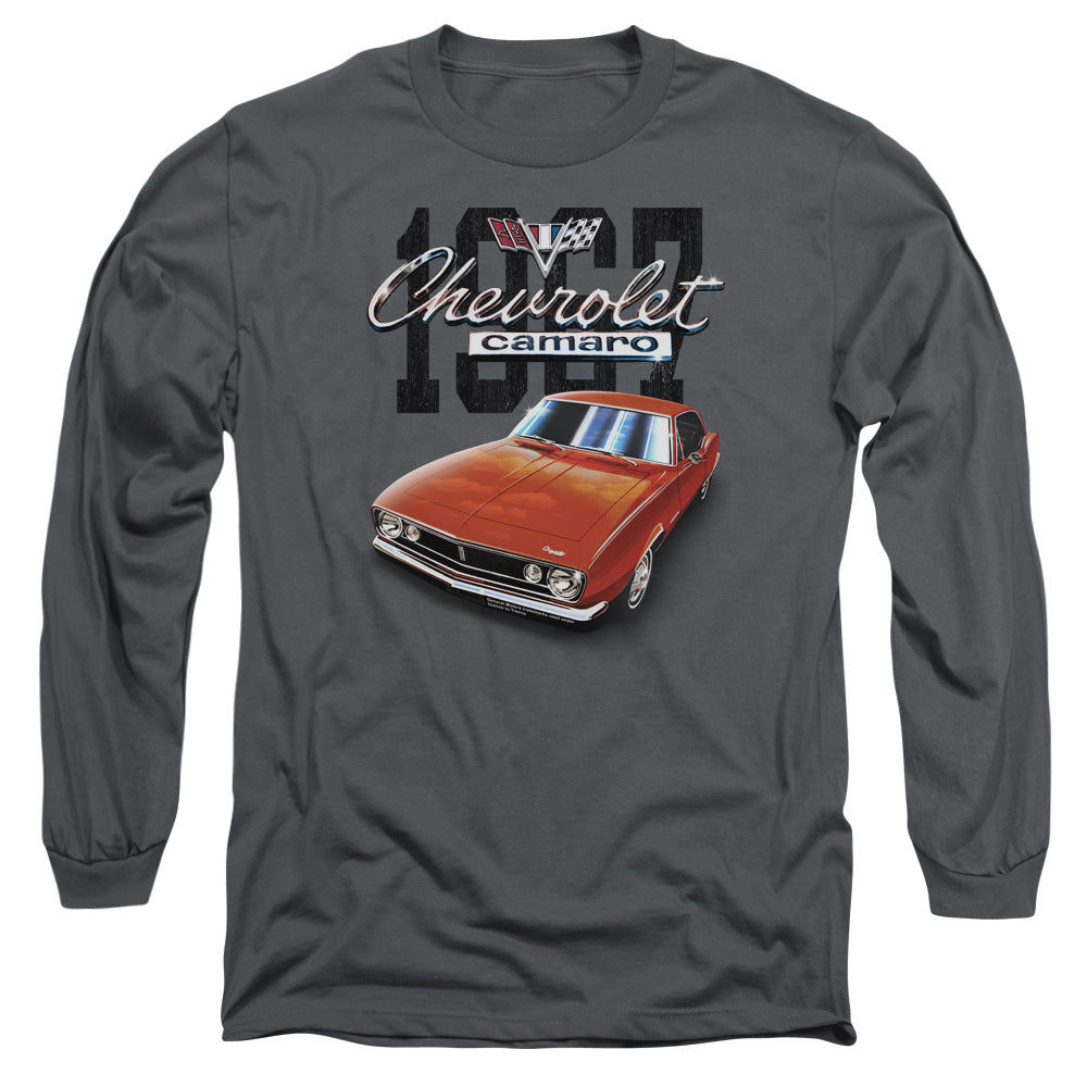 Chevy Classic Camaro Orange Long Sleeve T-Shirt