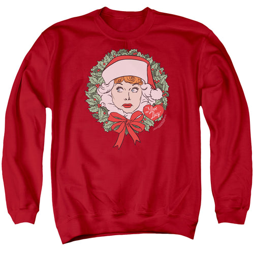 I Love Lucy Wreath Crewneck Sweatshirt