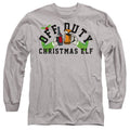 Off Duty Christmas Elf Long Sleeve T-Shirt