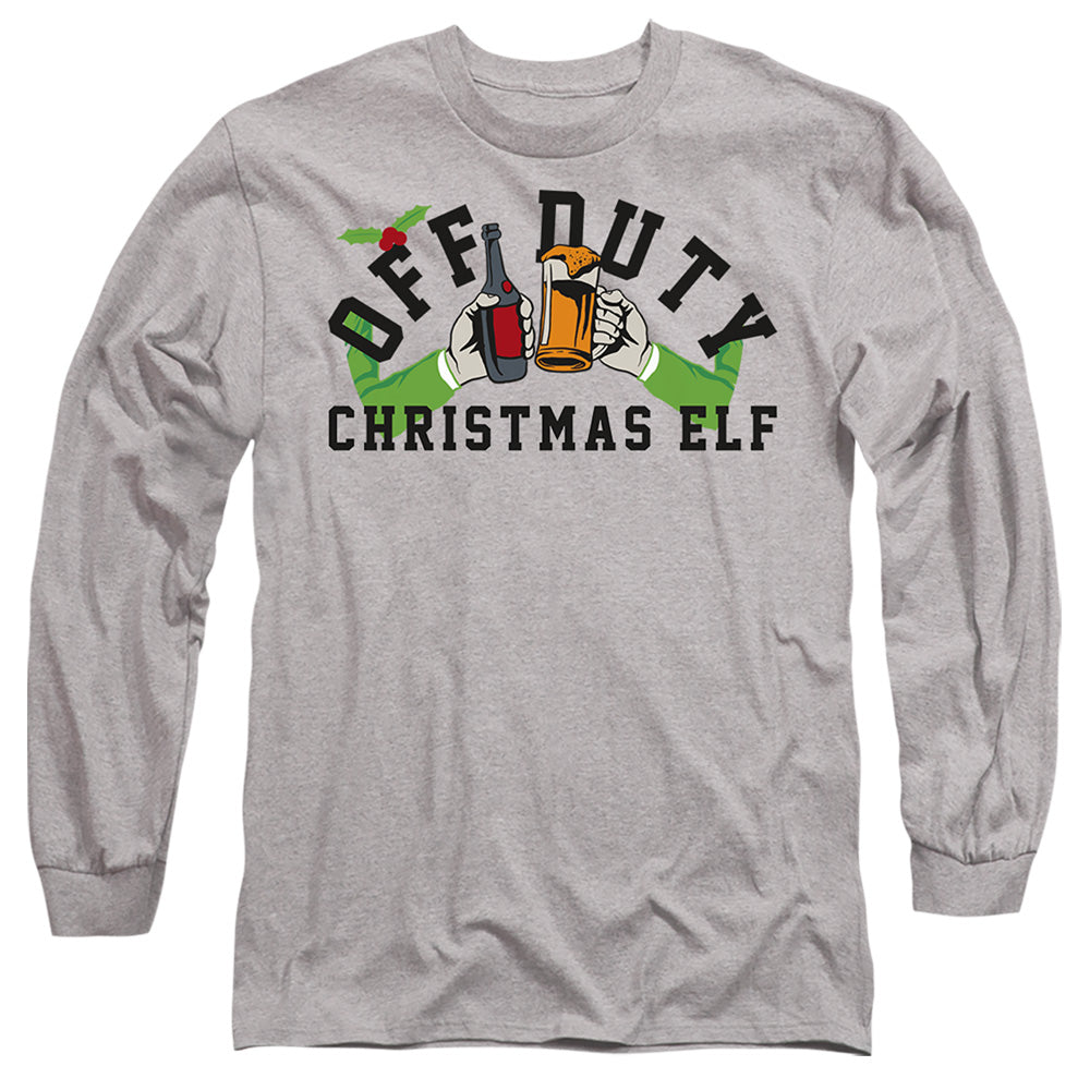 Off Duty Christmas Elf Long Sleeve T-Shirt