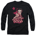 Betty Boop Sexy Star Long Sleeve T-Shirt