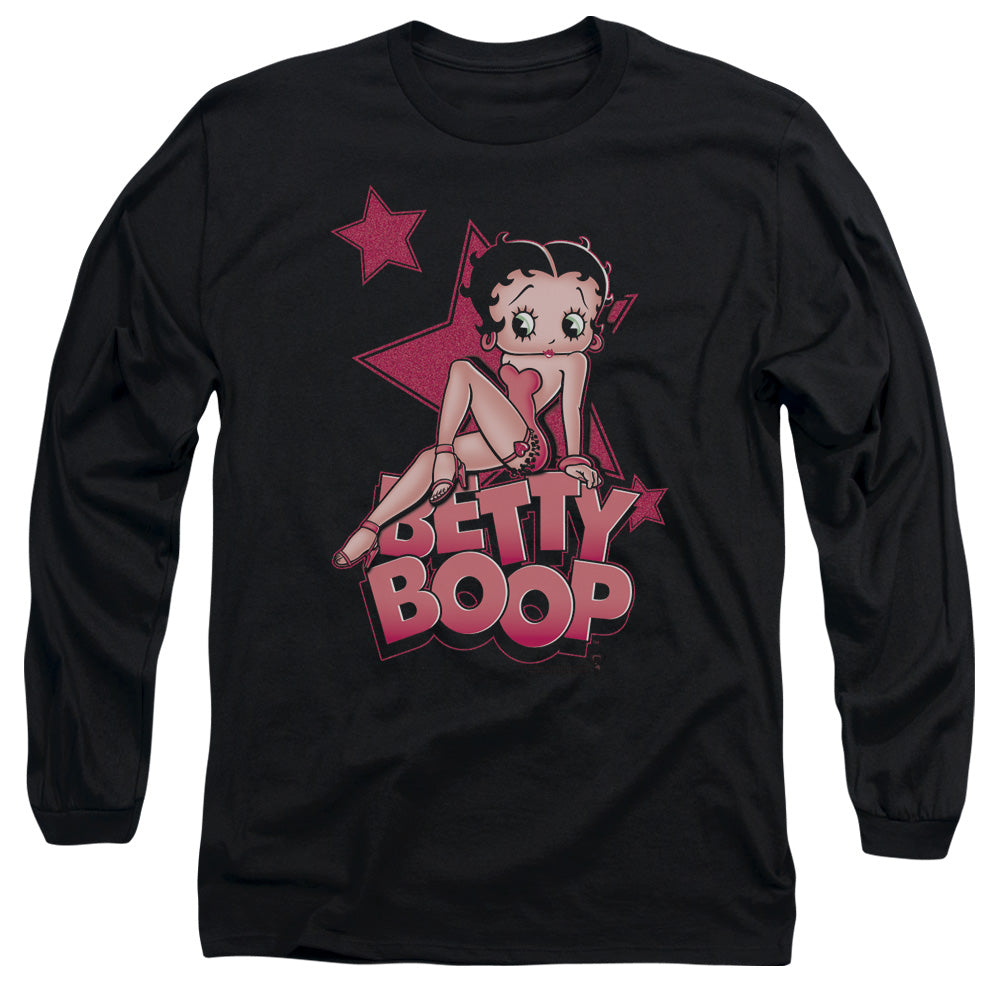 Betty Boop Sexy Star Long Sleeve T-Shirt