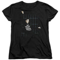 Elvis Presley Blue Bars Womens T-Shirt