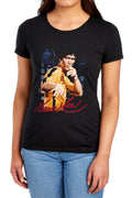 Bruce Lee Yellow Jumpsuit Womens T-Shirt