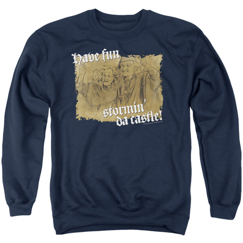 The Princess Bride Have Fun Stormin' Da Castle Navy Crewneck Sweatshirt