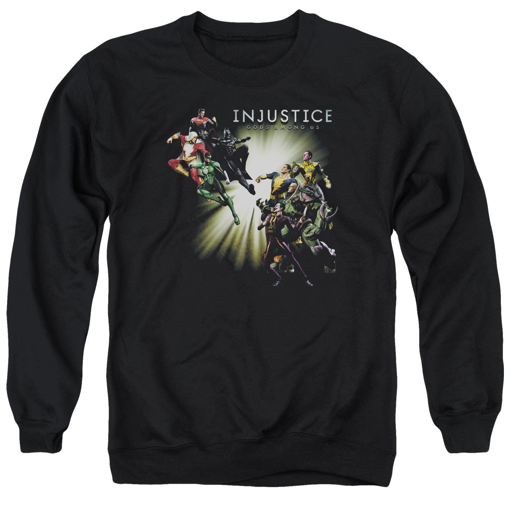 Injustice Good Vs Evil Crewneck Sweatshirt