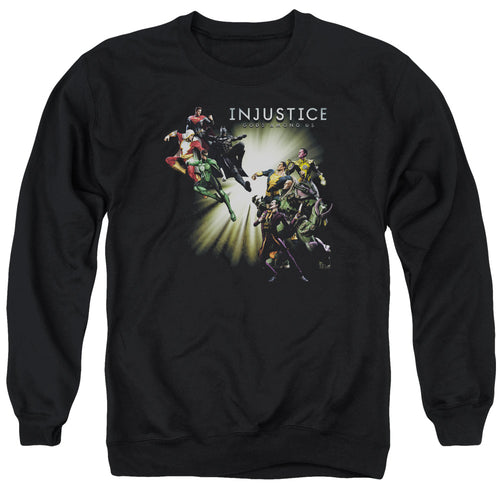 Injustice Good Vs Evil Crewneck Sweatshirt