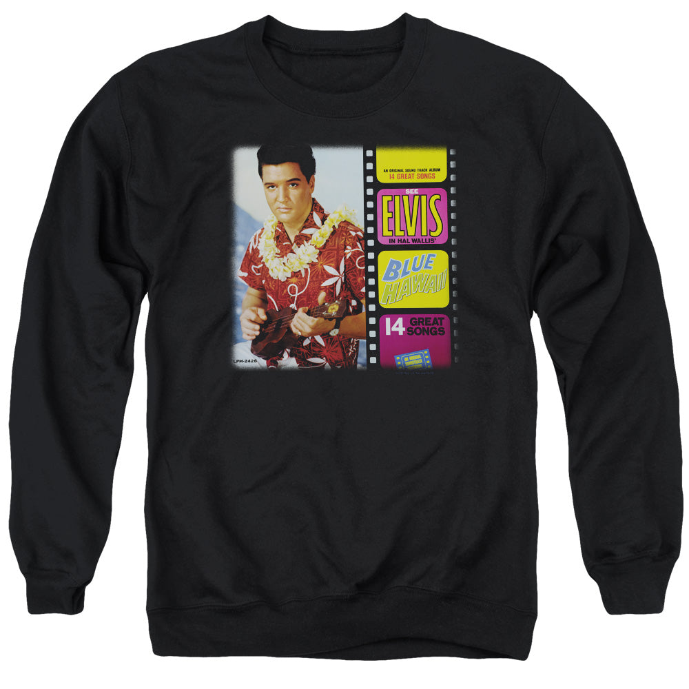 Elvis Presley Blue Hawaii Album Crewneck Sweatshirt
