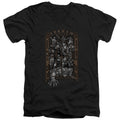 Batman Arkhams Gate V-Neck T-Shirt
